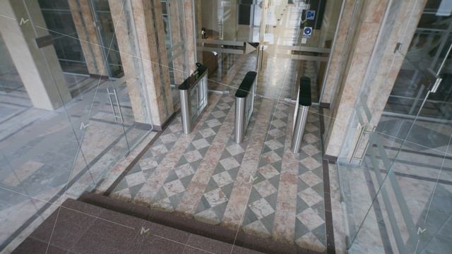 Entrance In Hotel Or Business Center Office