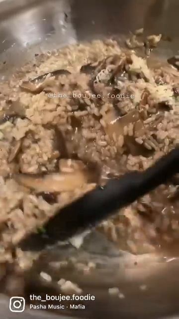 Black Truffle Mushroom Risotto - Comforting And Delicious