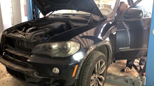 Переделка BMW X5 E70 в М-ПАКЕТ 1часть