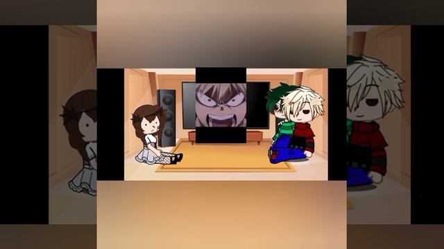 реакция мга(моя геройская академия) на себя есть шип бакудеку читайте аписание