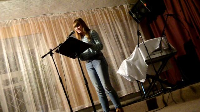 Анастасия Рыбакова @ Вечер современной поэзии, 23.01.16, Иваново