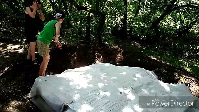 ЗЕМЛЯНКА / 3 серия. ПОСТРОЙКА КРЫШИ