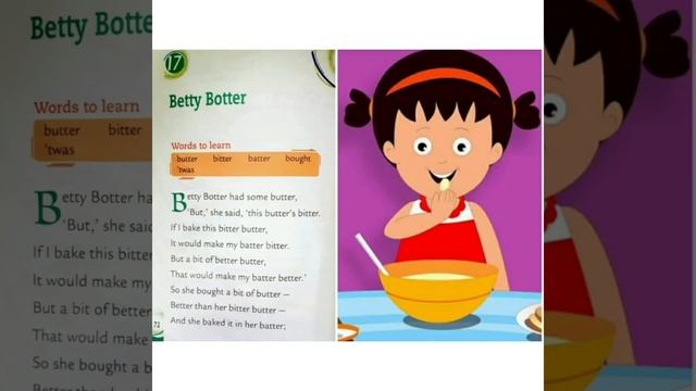 Betty Botter-Oxford Reading Circle|A Tongue Twister Poem|English Poem Recitation For Kids|Class1&2