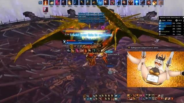 NA TERA Warrior Revamp - Slaying RMHM 3rd Boss R3 [4.85m DPS]