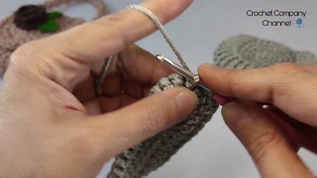 Crochet Flower Bag _  كروشيه شنطه العيد