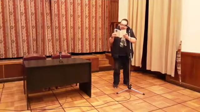 Поэтические чтения в рамках фестивала 