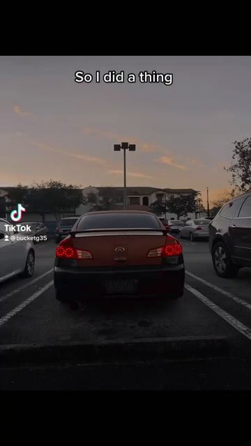 It’s A Skyline 🤭 Y’all Feeling The New Taillights #skyline #350gt #straightpipe