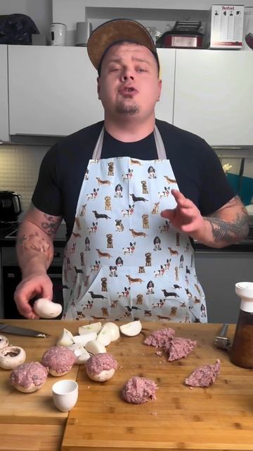 Faszerowane Pieczarki 🍴 |  Tefal Cook4me Touch Pro #przepis (składniki W Opisie)