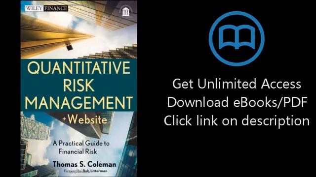 Download Quantitative Risk Management, + Website: A Practical Guide To Financial Risk PDF