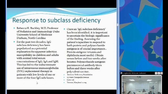 Measurement Of Immunoglobulins (Charles Barnes, PhD)