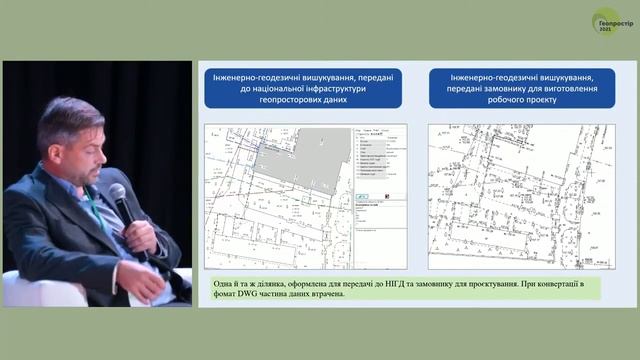 Геопростір 2021 Іван Кондратюк Вишукування для будівництва як базові дані для НІГД