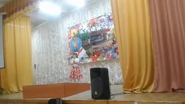 Я выступаю в школе номер 6 Елабуга