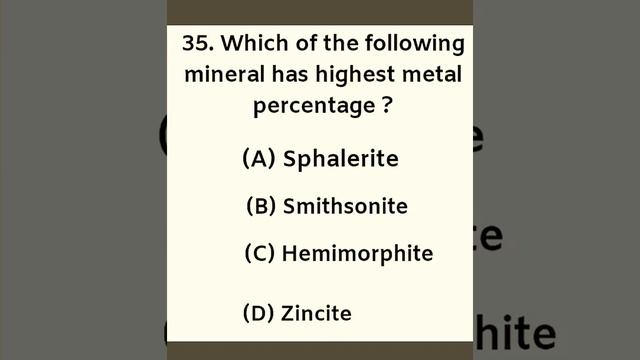 Geology, Geotech, Geography, Geophysics MCQs # Part 5