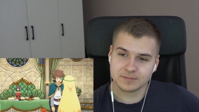 Везунчик Казума | Коносуба 5 серия 3 сезон | Реакция