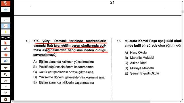 KPSS'YE SON 5 AY KALA ÖSYM TARZI TARİH DENEMESİ ÇÖZÜMÜ -8- #kpssson5ay #kpsstarihdenemesi #kpss2022