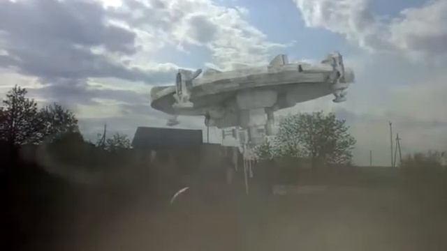 нло в огороде