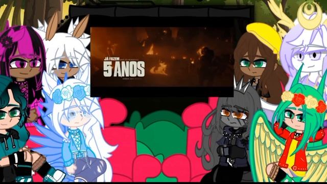 Kaijus Girls React:👑Rei Dos Monstros |Godzilla👑 (Monsterverse)@PapyrusDaBatata