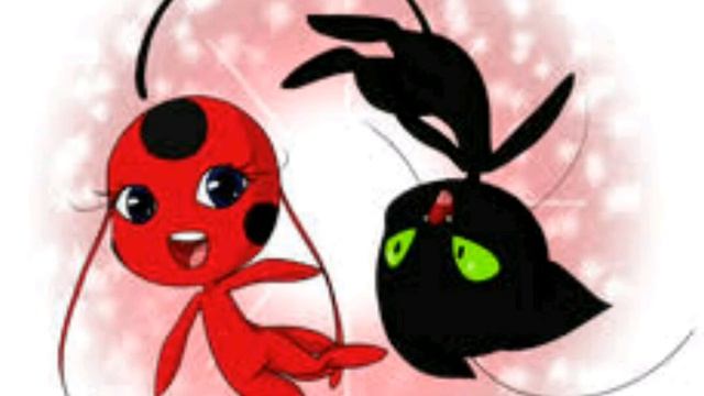 Квами главных супер героя и мульт сериала Леди баг и Супер кот