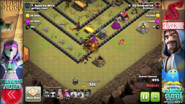 Clash Of Clans | Beginner Tips - Attack Planning #2! Mass Dragon TH8 TH9 In CoC