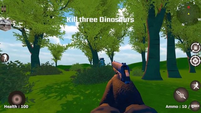 Deadly Dino Hunting Zoo Game Android Gameplay