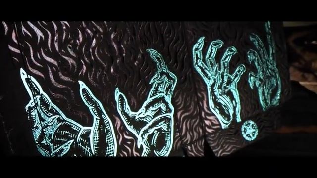 Saturn Magic - 666 V4 (Cyan) Playing Cards By Riffle Shuffle