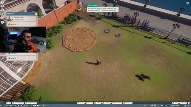 بناء اكبر حديقة حيوانات في العالم 😍 Planet Zoo #2 🔥