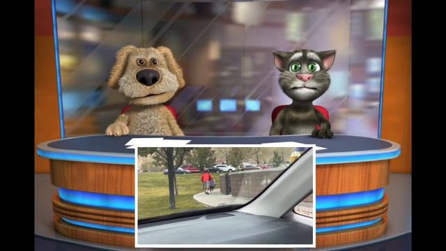 Talking Tom And Ben News - London Bites A Kid At School And Gets Suspended For 3 Days