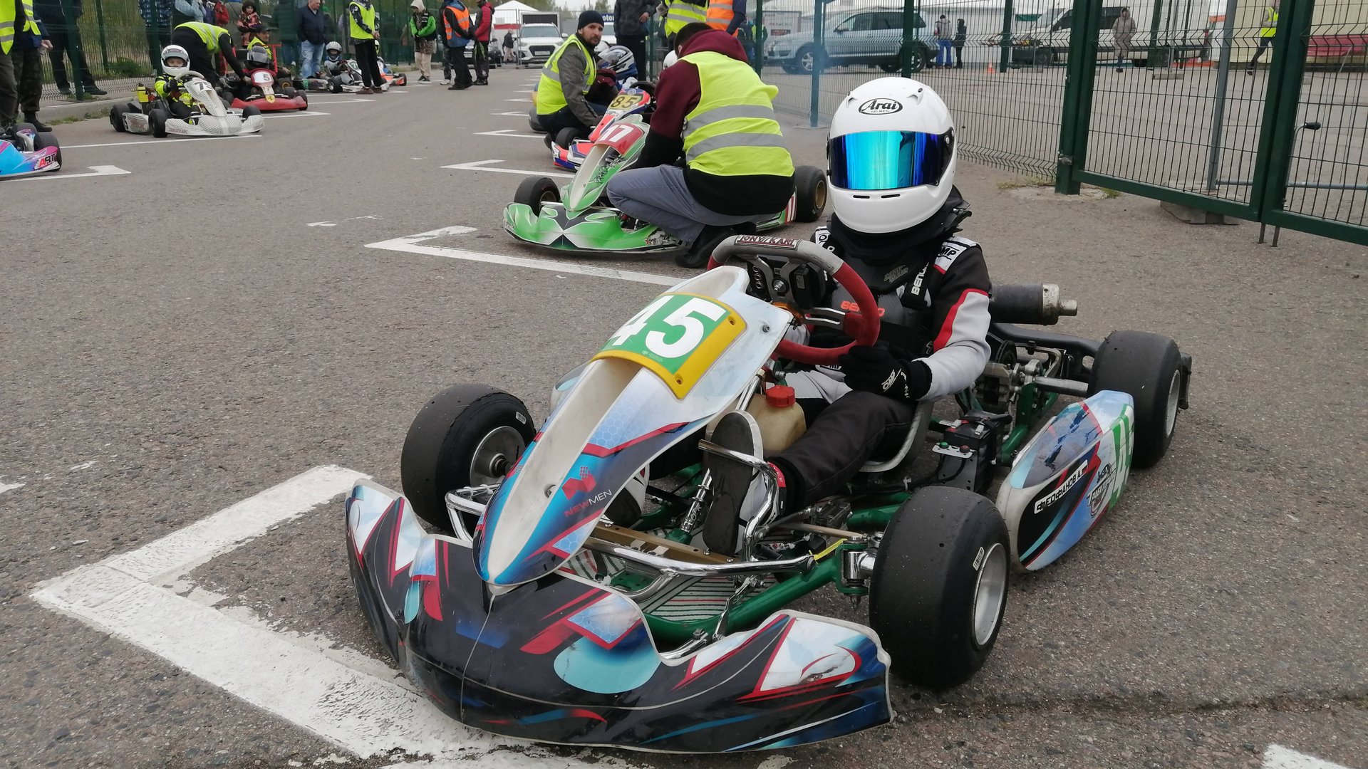 Картодром Фирсановка приз Родионова Ю.И. класс мини 12 мая 2024