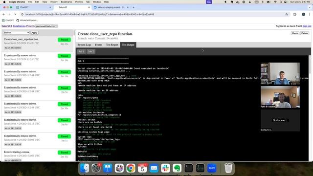 How Do We Get Log Streaming Working? - Live Coding On SaturnCI