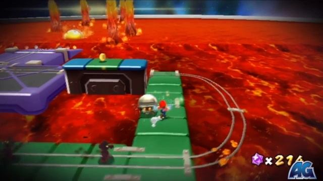 Super Mario Galaxy 2 - Chompworks Galaxy - Prankster Comet - Cosmic Clones In The Chompworks