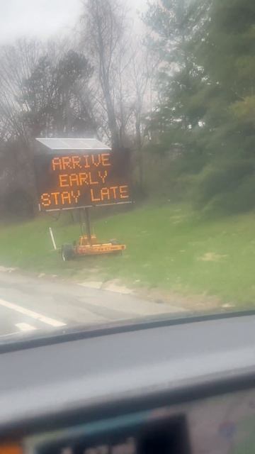 NY STATE PROMOTING THE SOLAR ECLIPSE ON THE HIGHWAY