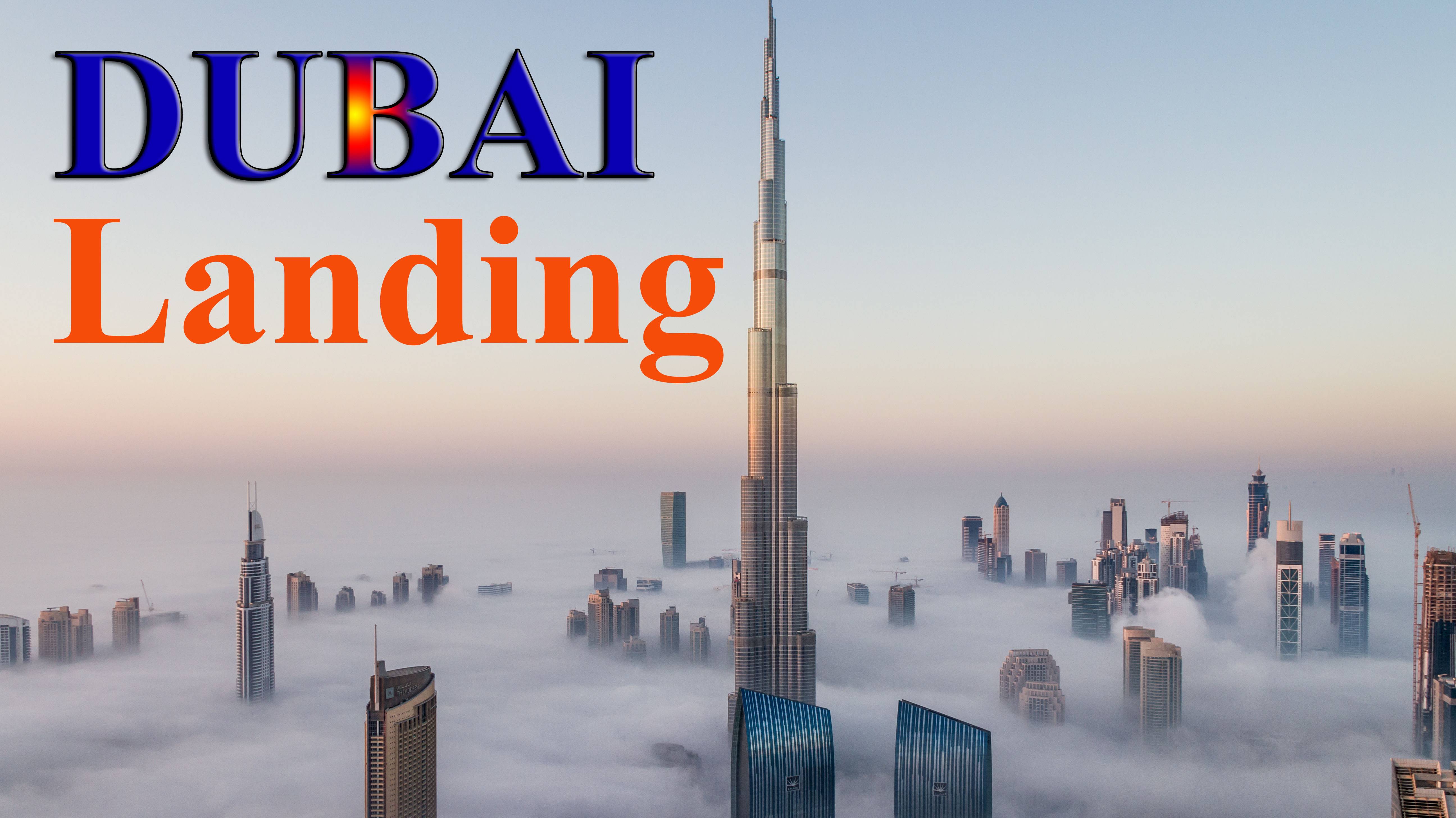 Посадка в Дубаи 2015 рано утром