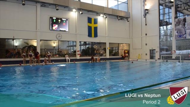 Swedish Water Polo - LUGI Vs Neptun Ladies Elitserien - Feb 5, 2017