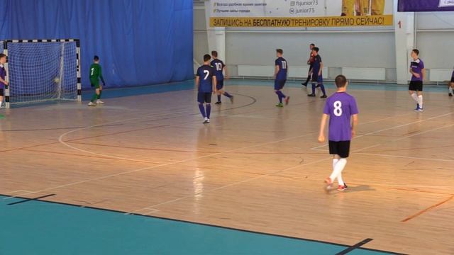 «Старт-ДЮСШ» (Барыш) 3 : 9 «ФАРОС-Университет». 1 тайм