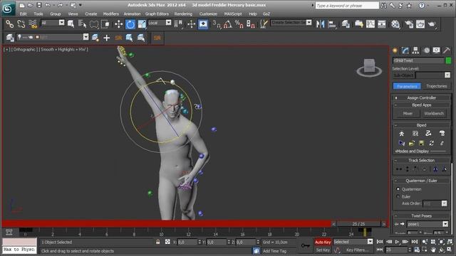 3d Model Freddie Mercury How It Works