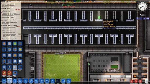 Cell Bock D = Construction + Prison Architect Alpha 23 #17