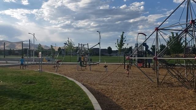 Playing At Neptune Park Kids
