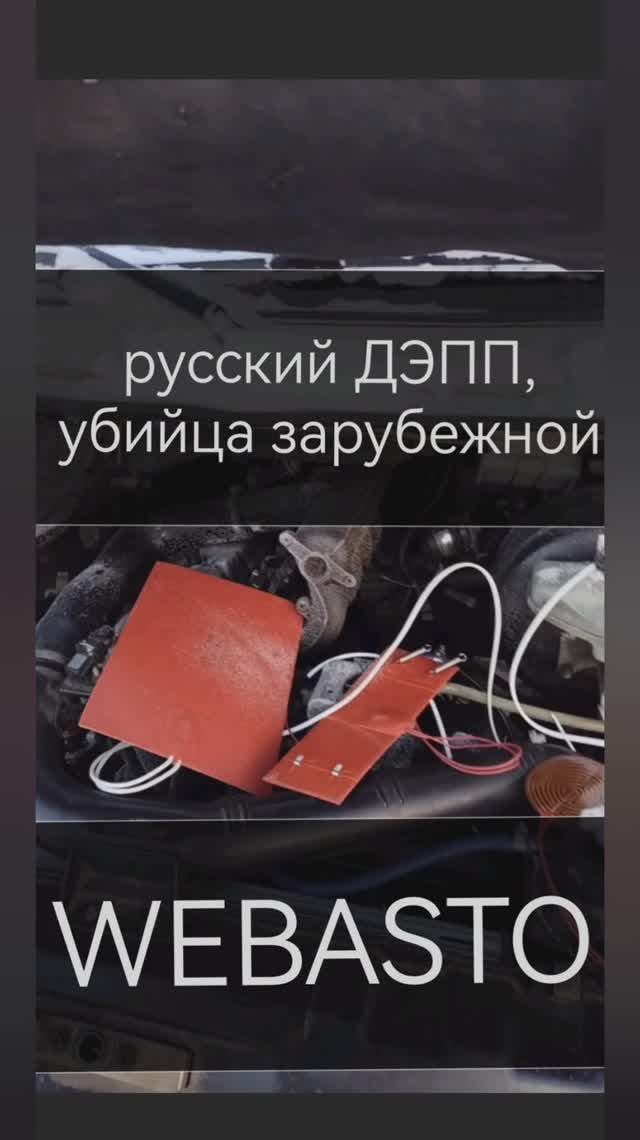 ДЭПП - дистанционный электрический предпусковой подогреватель.
(дешевле, проще и лучше Webasto)