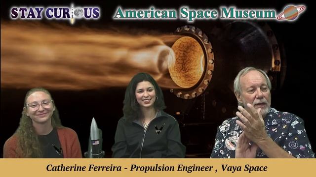 Catherine Ferrerira & Mikaela Juda Of Vaya Space About Dauntless Rocket With Recycled Plastic Fuel