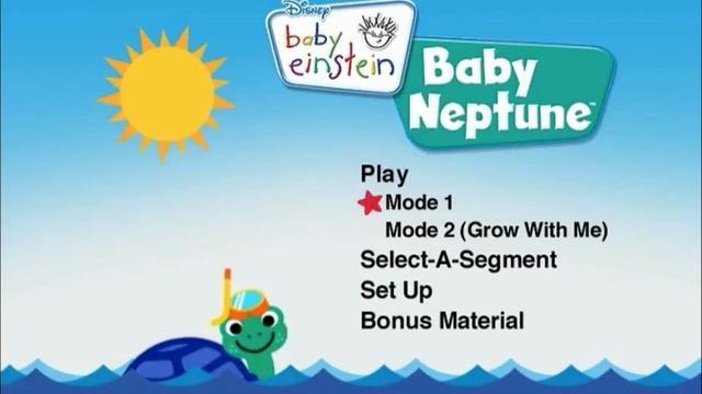 Baby Einstein Baby Neptune 2009 Dvd Menu
