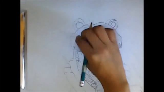 Dibujando A Serena  (Sailor Moon)