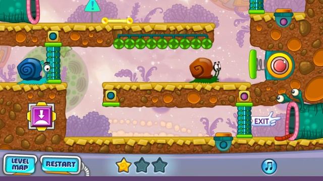 Игра Улитка Боб 4  В Космосе