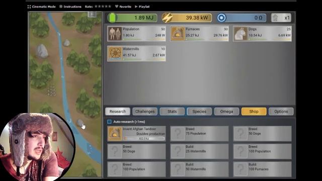 COSMOS QUEST - Online Flash Game - WICKED Cookie Clicker Style Game