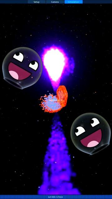 Stephenson 2-18 VS Sagittarius A #hvězdy #hvězdy #vesmír #vesmír #rings #planeta #planety #star