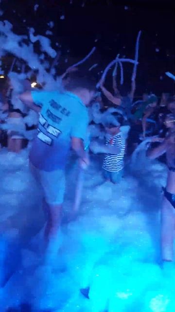 Foam Night Party Pickalbatros Portofino Villaggio Resort - Marsa Alam Egipt #shorttravel