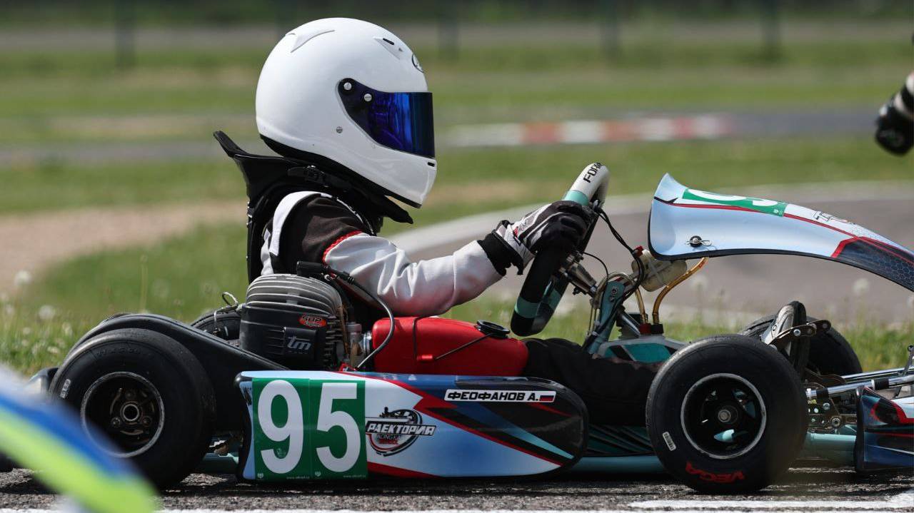 Картодром Фирсановка Первенство России по картингу, тренировки класс мини 06 июня 2024