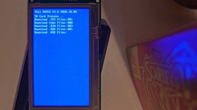 Elegoo Neptune 3, Screen Firmware Fail
