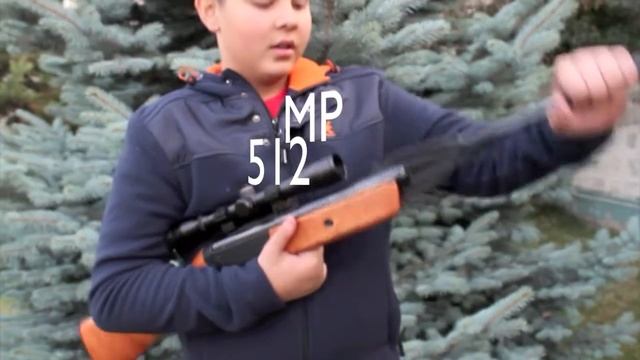Обзор пневматической винтовки MP-512
