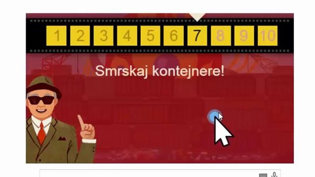 Google Doodle - 114th birthday anniversary of Eiji Tsuburaya