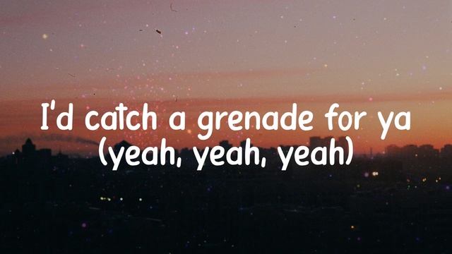 Grenade - Bruno Mars (Lyrics)